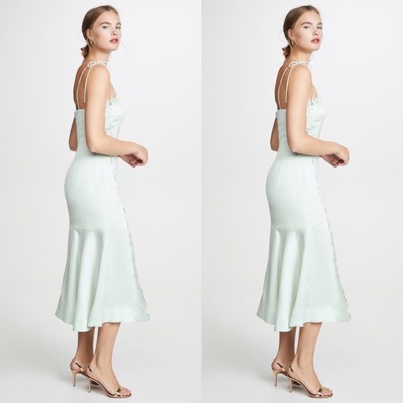 New Keepsake Women's Resound Midi Dress sz Large - Picture 2 of 8